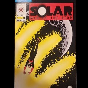 Valia Solar Man of the Atom Comic Art